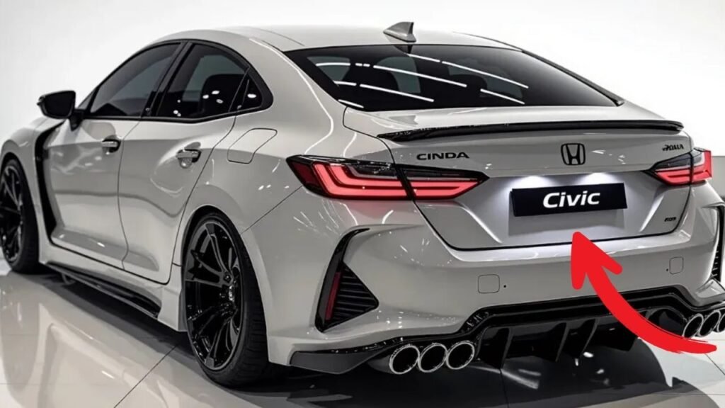 Honda Civic 2025 Rolls Out Turbo Punch, 18 kml Sip, and 5-Star Shield – Snag Yours for Just $130 Down!